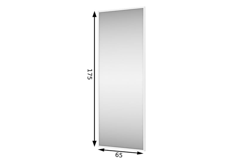 Vägghängd Spegel Kelashi Glas - Vit - Inredning - Spegel - Väggspegel