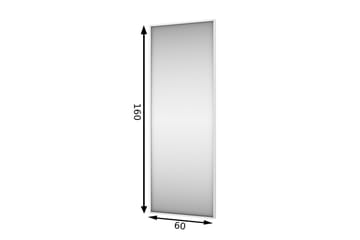 Vägghängd Spegel Kensaku Glas - Vit - Inredning - Spegel - Väggspegel