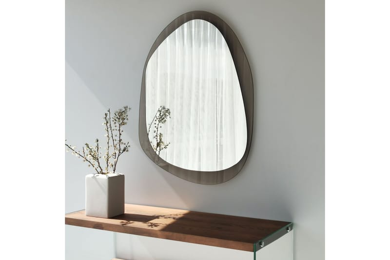 Väggspegel Banize 75x55 cm - Brons/Härdat Glas - Inredning - Spegel - Väggspegel