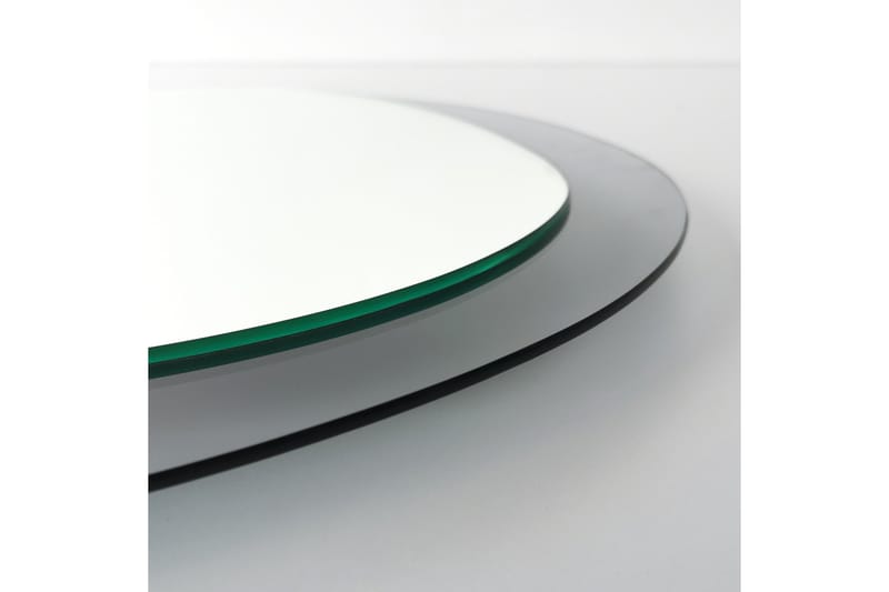 Väggspegel Banize 75x55 cm - Grå/Härdat Glas - Inredning - Spegel - Väggspegel