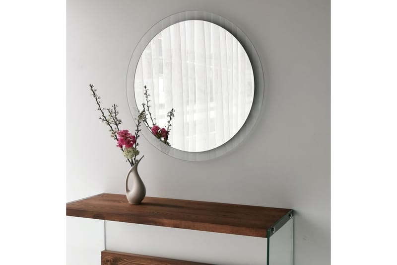 Väggspegel Banize Rund 65 cm - Härdat Glas - Inredning - Spegel - Väggspegel