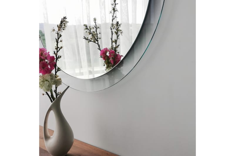 Väggspegel Banize Rund 65 cm - Härdat Glas - Inredning - Spegel - Väggspegel