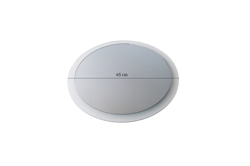 Väggspegel Banize Rund 65 cm - Härdat Glas - Inredning - Spegel - Väggspegel