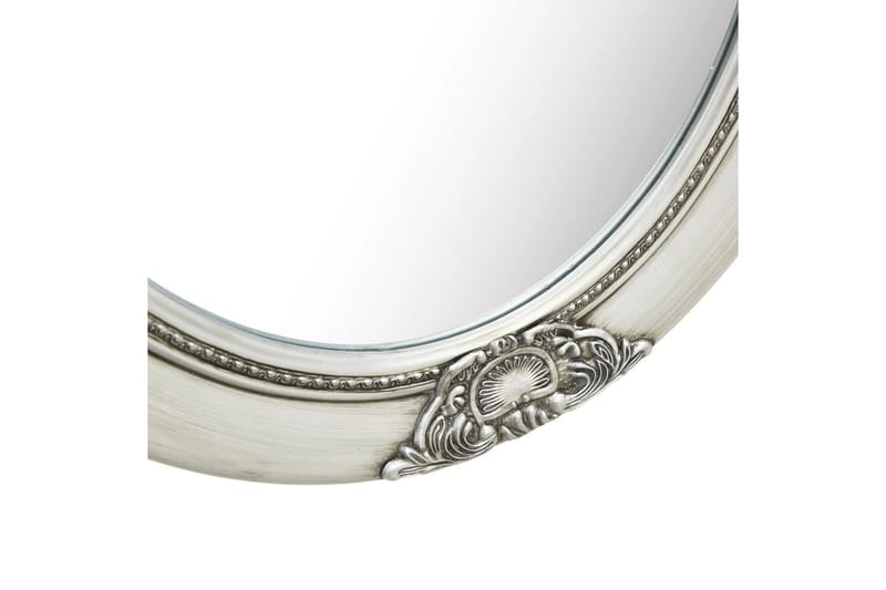 Väggspegel barockstil 50x70 cm silver - Silver - Hallspegel - Väggspegel