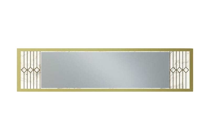 Väggspegel Fridaria 90x22 cm - Vit - Inredning - Spegel - Väggspegel