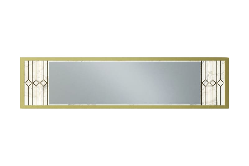 Väggspegel Fridaria 90x22 cm - Vit - Hallspegel - Väggspegel