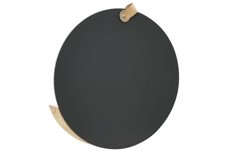 Väggspegel massiv furu 35 cm - Brun - Hallspegel - Väggspegel