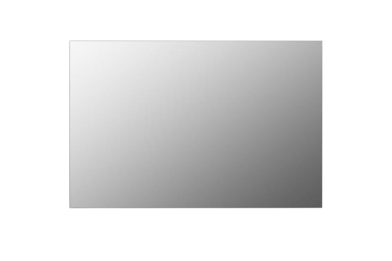 Väggspegel rektangulär 60x40 cm glas - Silver - Hallspegel - Väggspegel