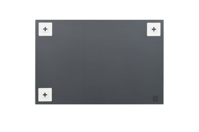 Väggspegel rektangulär 60x40 cm glas - Silver - Hallspegel - Väggspegel