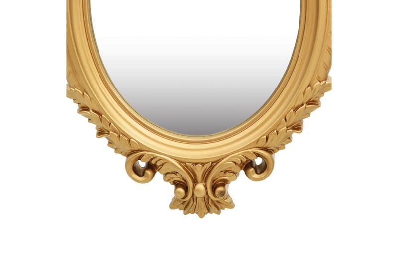 Väggspegel slottsstil 56x76 cm guld - Guld - Hallspegel - Väggspegel