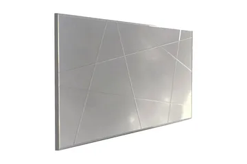 Västerort Spegel Liggande - Silver - Inredning - Spegel - Väggspegel