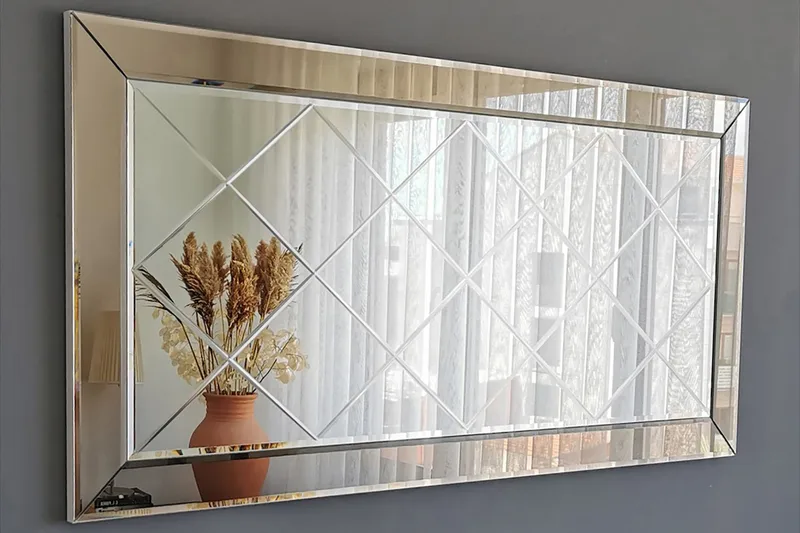 Västerort Spegel - Silver - Inredning - Spegel - Väggspegel