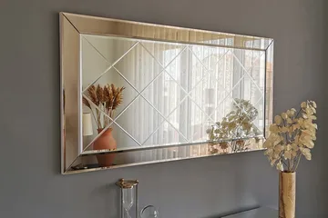 Västerort Spegel - Silver - Inredning - Spegel - Väggspegel