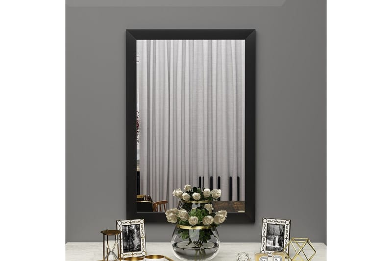 Vanomi Spegel 50 cm Rektangulär - Svart - Inredning - Spegel - Väggspegel
