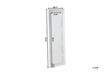 Vars Spegel 51 cm - Vit - Inredning - Spegel - Väggspegel