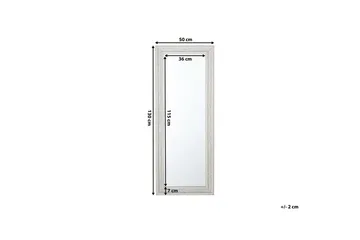 Vertou Spegel 50 cm - Beige - Inredning - Spegel - Väggspegel