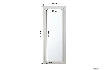 Vertou Spegel 50 cm - Beige - Inredning - Spegel - Väggspegel