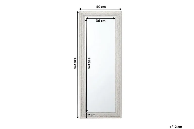Vertou Spegel 50 cm - Beige - Inredning - Spegel - Väggspegel