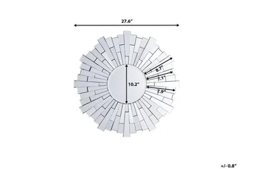 Vire Spegel 70 cm - Silver - Inredning - Spegel - Väggspegel
