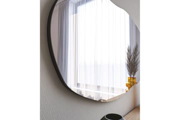 Zeo Spegel 52 cm Rektangulär - Svart - Inredning - Spegel - Väggspegel