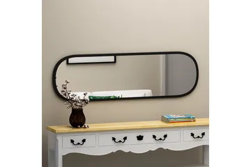 Zeos Spegel 40 cm Rektangulär - Svart - Inredning - Spegel - Väggspegel