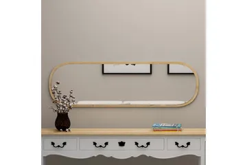 Zeos Spegel 40 cm Rektangulär - Trä/Natur - Inredning - Spegel - Väggspegel