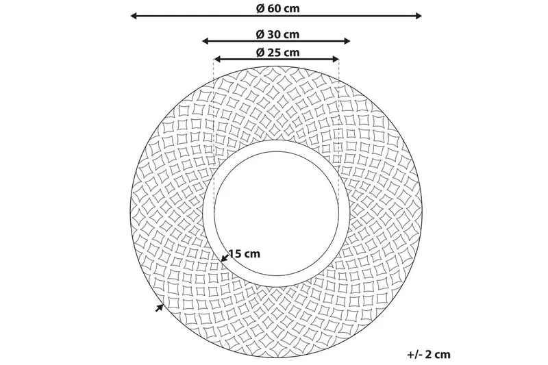 Väggspegel Pomaro - Inredning - Spegel - Hallspegel