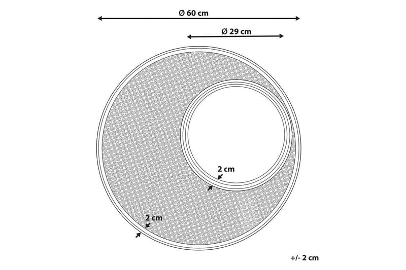 Väggspegel Palau - Inredning - Spegel - Hallspegel