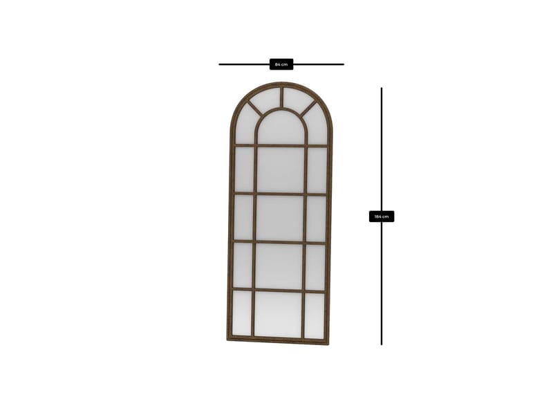 Varlo Golvspegel 80x180 cm - Brun - Inredning - Spegel - Golvspegel
