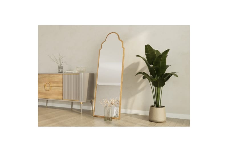 Vetra Golvspegel 50x160 cm - Rödfärgat trä - Inredning - Spegel - Golvspegel