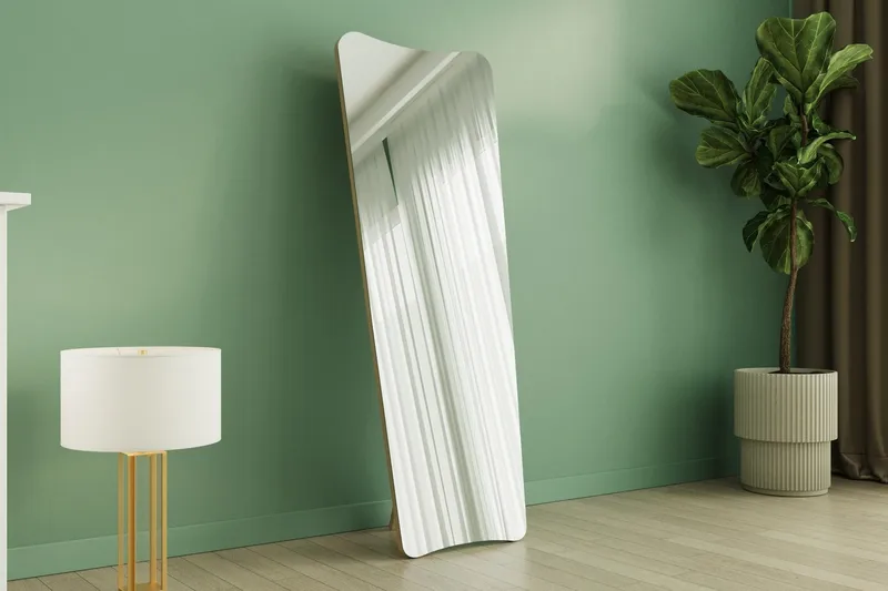 Vitros Vägghängd Spegel Rektangulär 55 cm - Transparant - Inredning - Spegel - Hallspegel