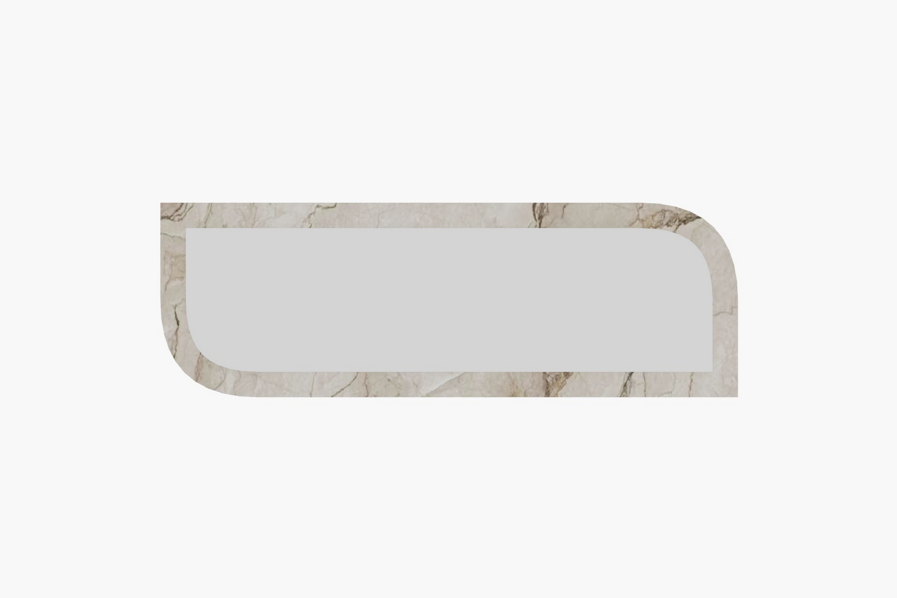 Vägghängd Spegel Ayana 40 cm Beige