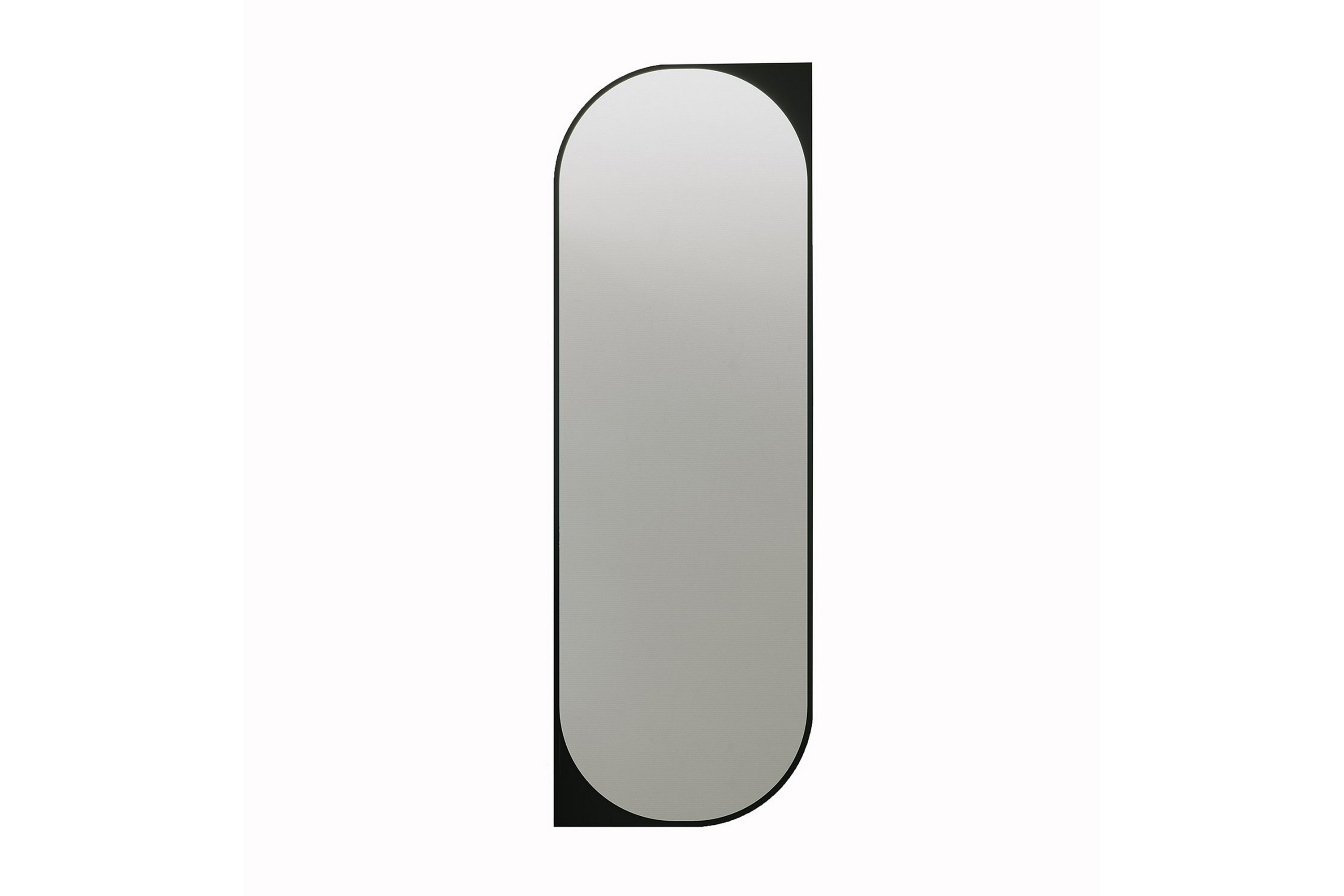 Vägghängd Spegel Livi Oval 52 cm Svart