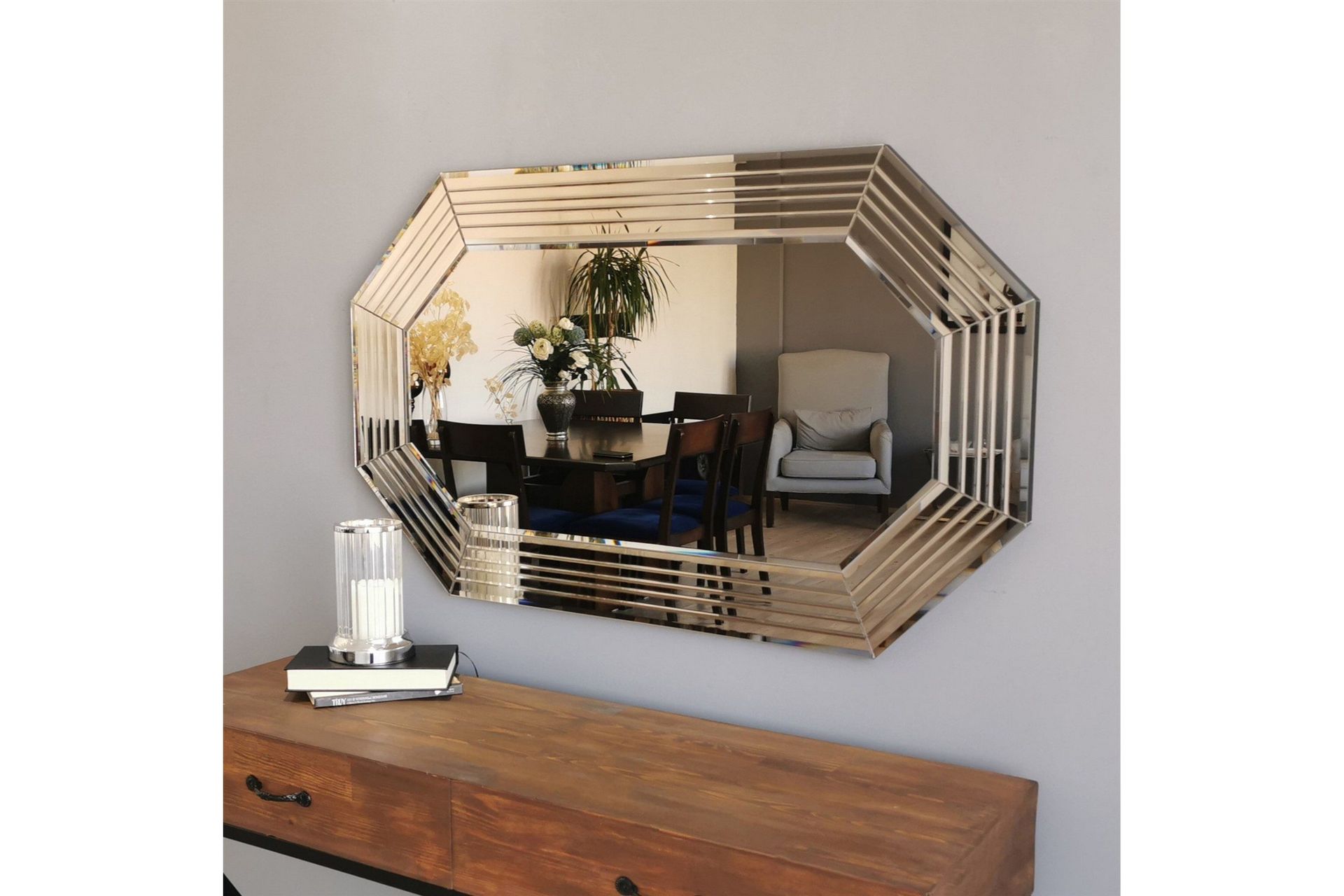 Callaham Dekorationsspegel 60 cm - Brons