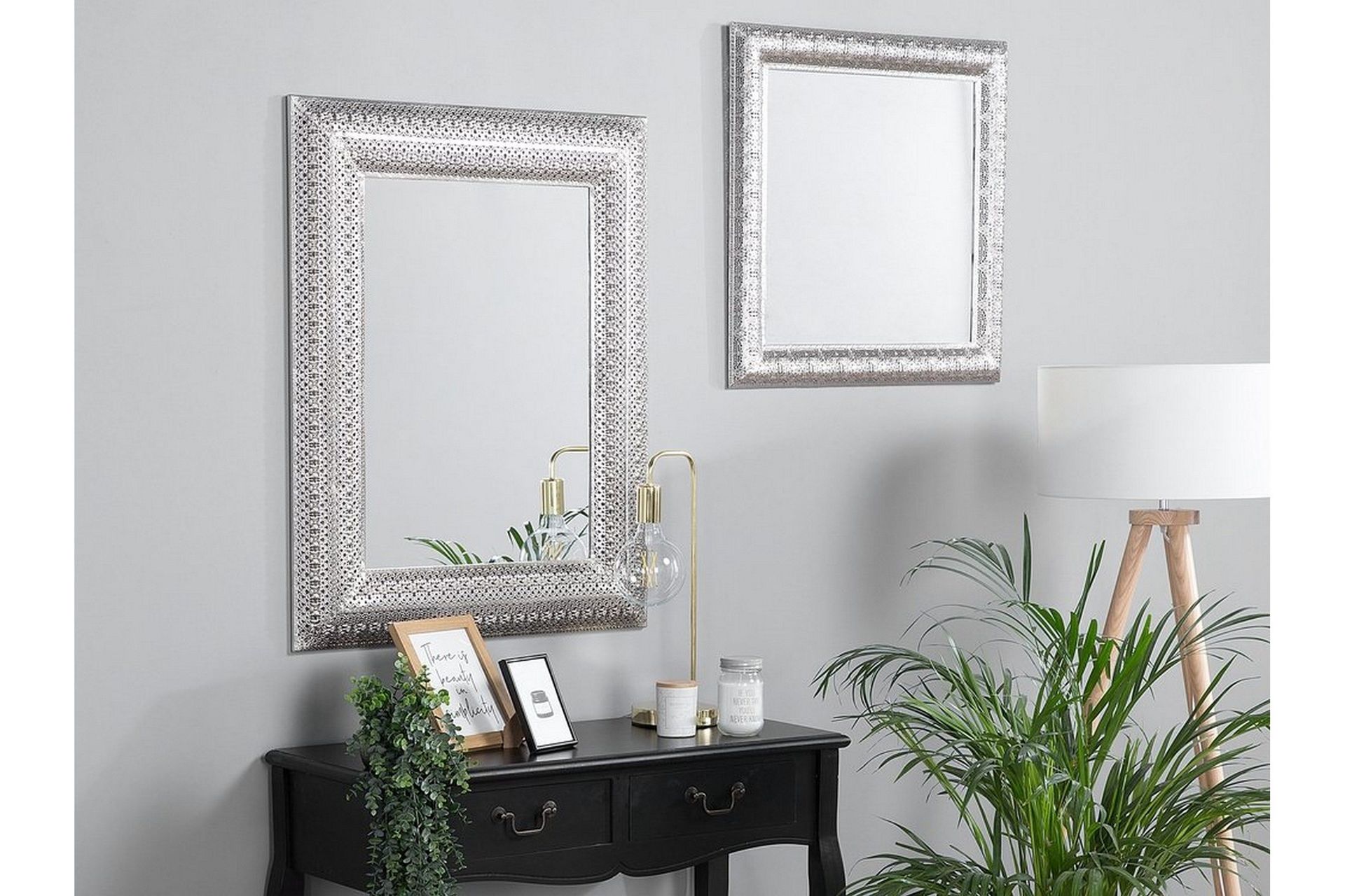 Cavan Spegel 65 cm - Silver