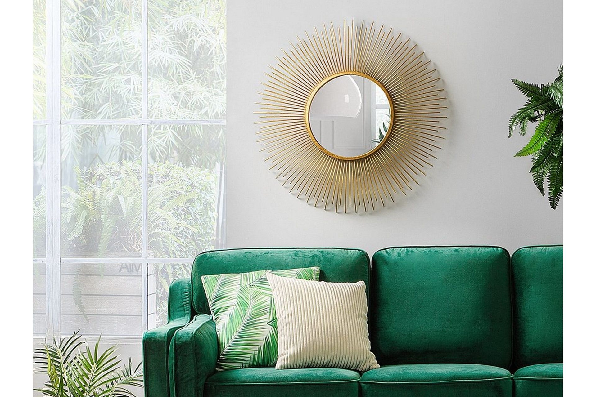 Cilly Spegel 76 cm - Guld