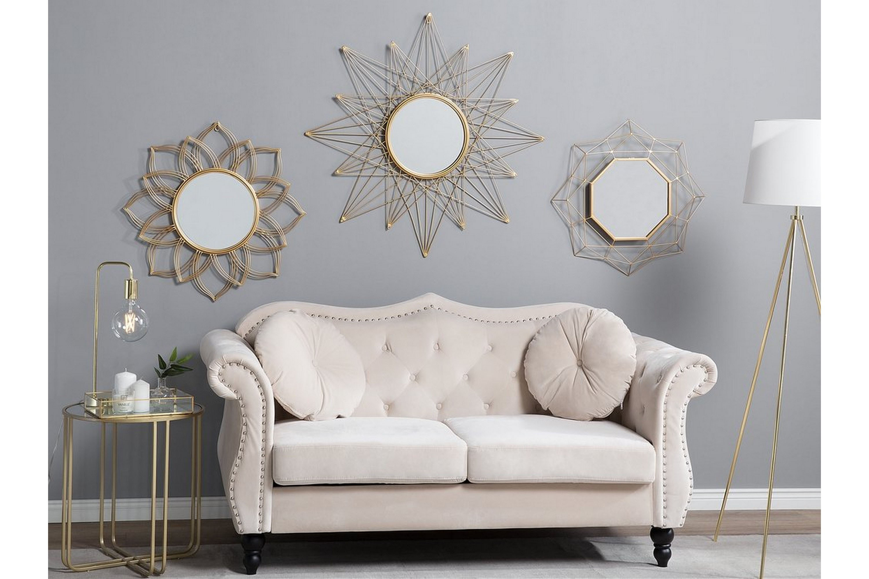 Spegel Milly 67 cm Guld