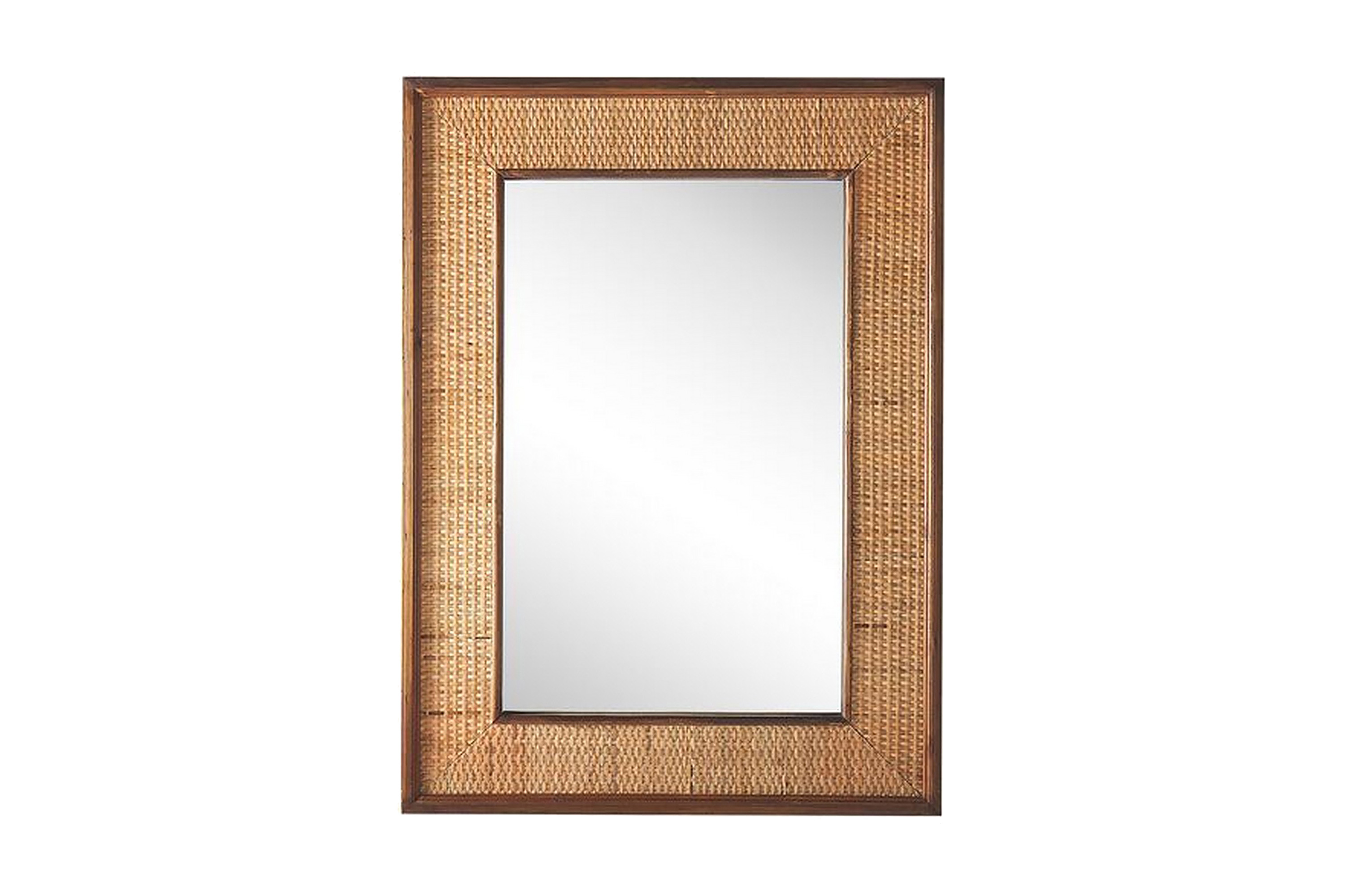 Spegel Trozado 54x74 cm Ljust Trä