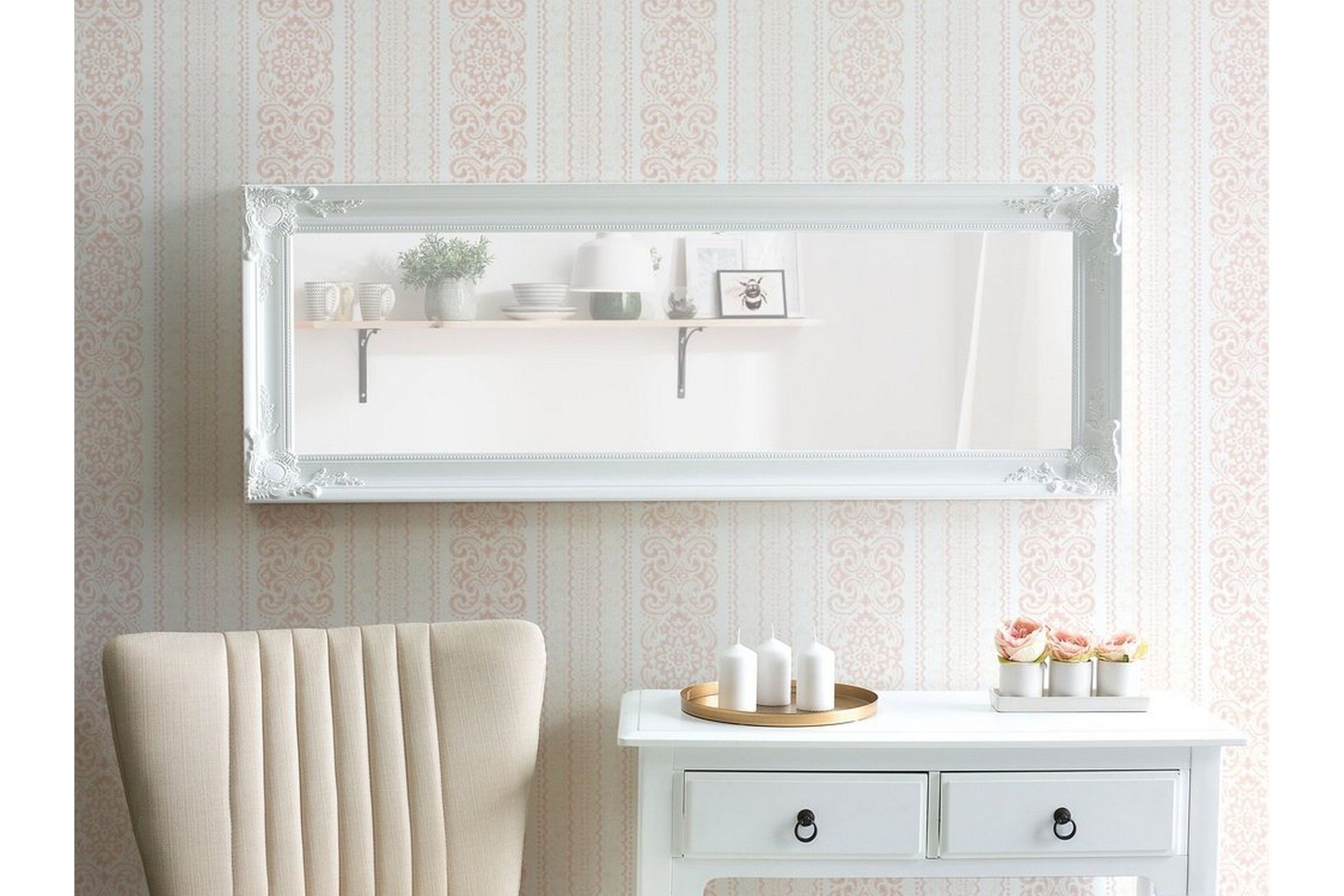 Vars Spegel 51 cm - Vit