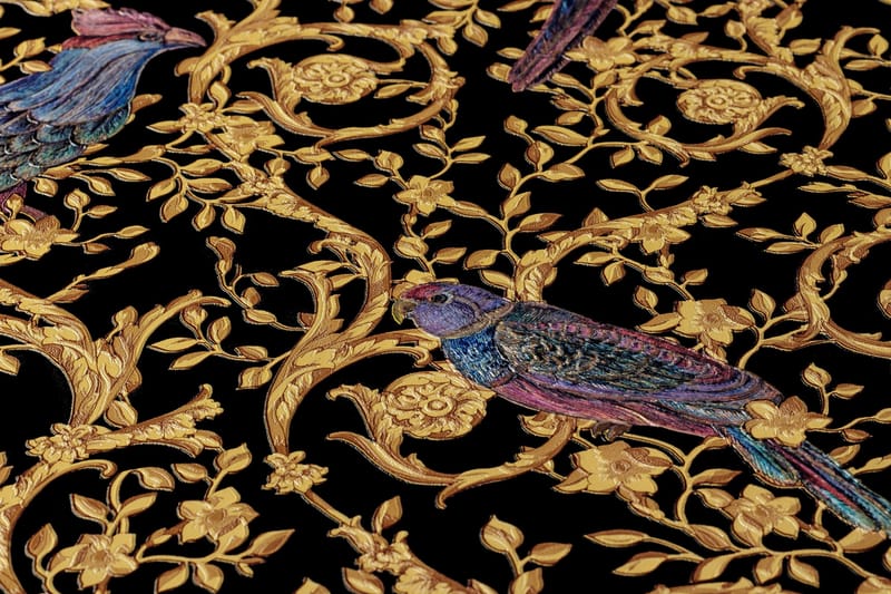 Bird Tapet Barocco Birds by Versace - AS Creation - Mönstrad tapet - Tapeter vardagsrum - Kökstapeter - Tapeter sovrum & sovrumstapet