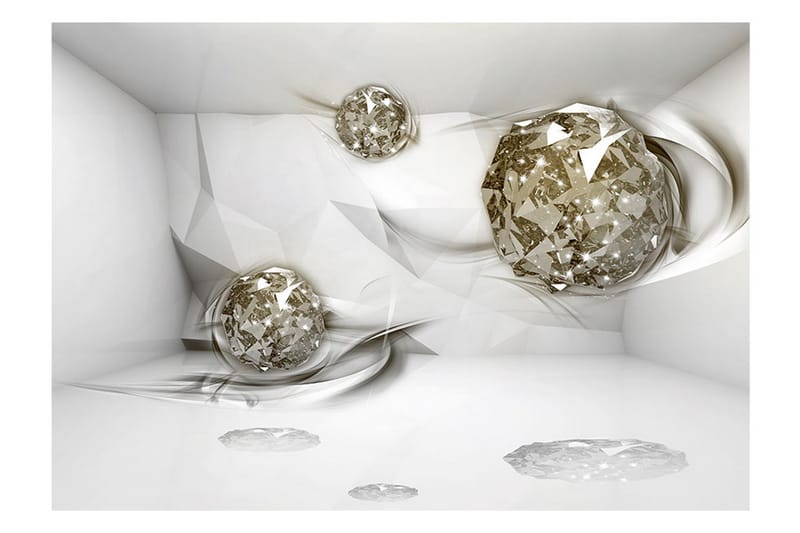 Fototapet Abstract Diamonds 250x175 - Artgeist sp. z o. o. - Tapeter vardagsrum - Fototapet - Kökstapeter - Tapeter sovrum & sovrumstapet