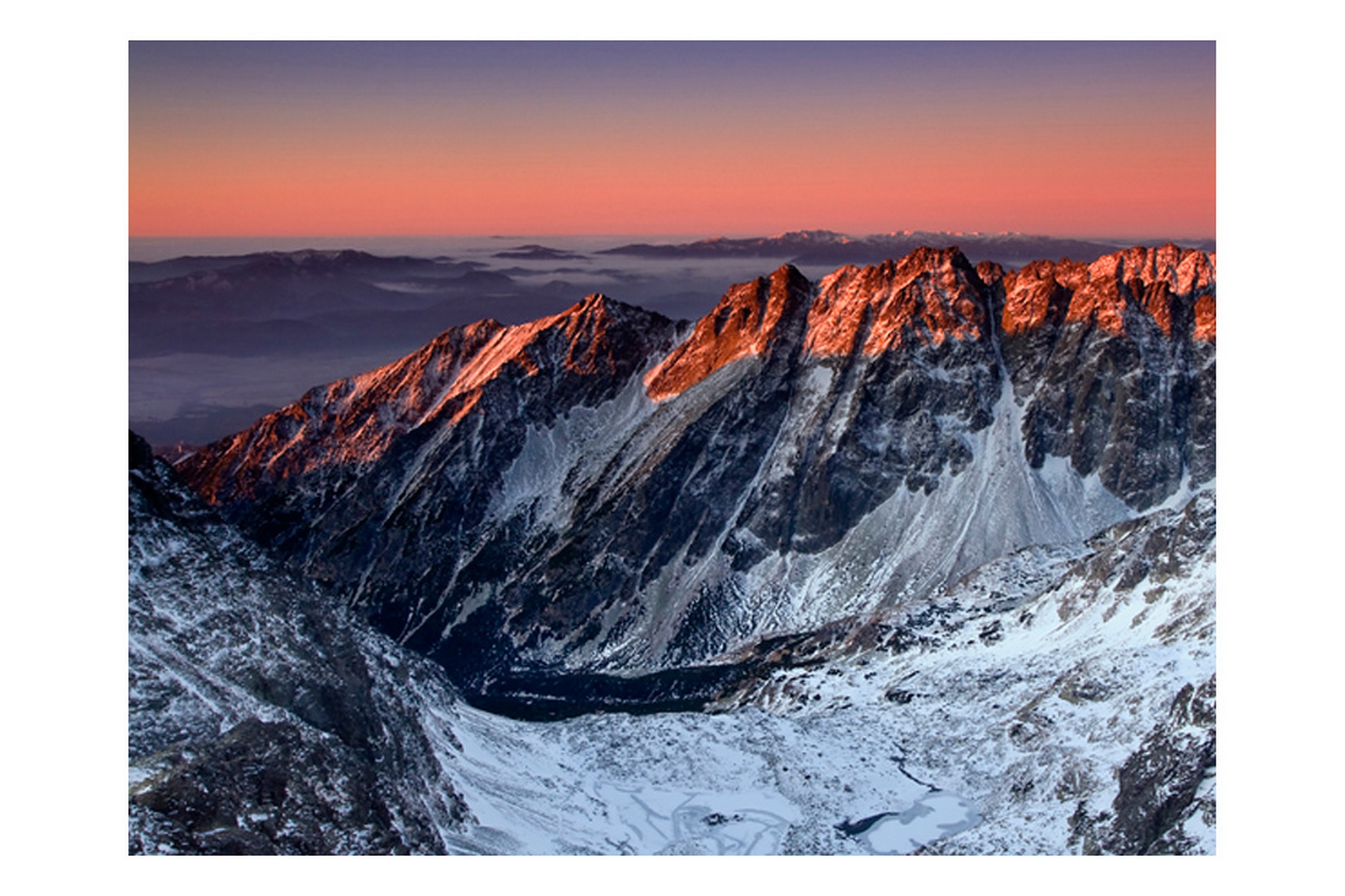 Fototapet Beautiful Sunrise In The Rocky Mountains 200x154 - Artgeist sp. z o. o.