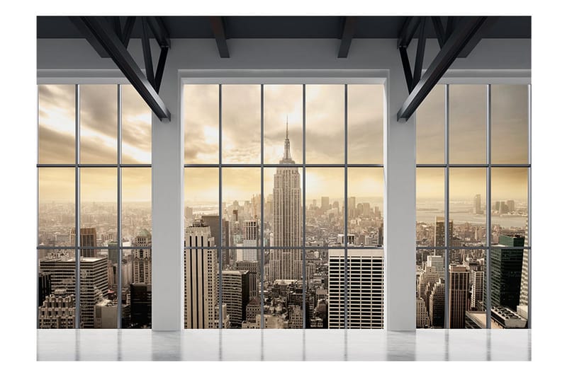 Fototapet Clouds Over New York City 300x210 - Artgeist sp. z o. o. - Tapeter vardagsrum - Tapeter sovrum & sovrumstapet - Kökstapeter - Fototapet Fototapet Clouds Over New York City 300x210 - Artgeist sp. z o. o. - Tapeter vardagsrum - Tapeter sovrum & sovrumstapet - Kökstapeter - Fototapet