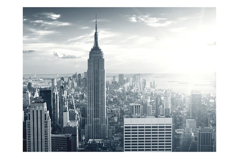 Fototapet Fantastisk Vy Till New York Manhattan  250x193 - Artgeist sp. z o. o. - Tapeter vardagsrum - Fototapet - Kökstapeter - Tapeter sovrum & sovrumstapet