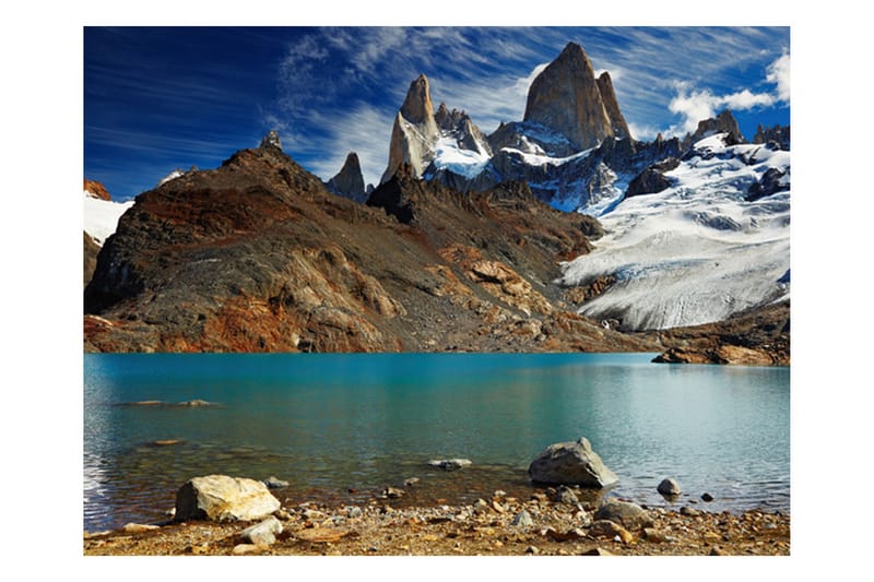 Fototapet Mount Fitz Roy Patagonia Argentina 250x193 - Artgeist sp. z o. o. - Tapeter vardagsrum - Fototapet - Kökstapeter - Tapeter sovrum & sovrumstapet