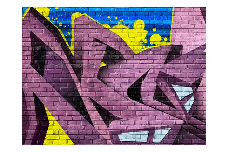 Fototapet Street Art Graffiti 300x231 - Artgeist sp. z o. o. - Tapeter vardagsrum - Fototapet - Kökstapeter - Tapeter sovrum & sovrumstapet