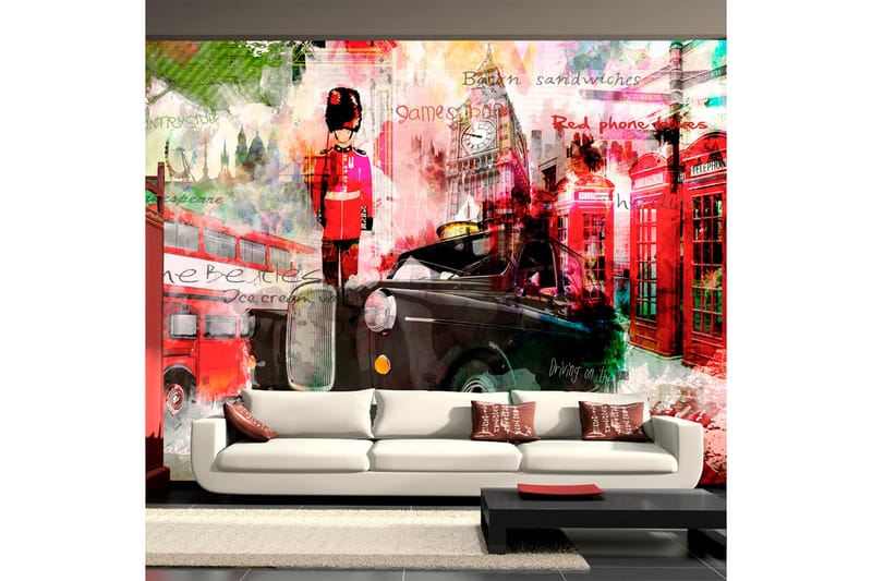 Fototapet Streets Of London 300x210 - Artgeist sp. z o. o. - Tapeter vardagsrum - Tapeter sovrum & sovrumstapet - Kökstapeter - Fototapet