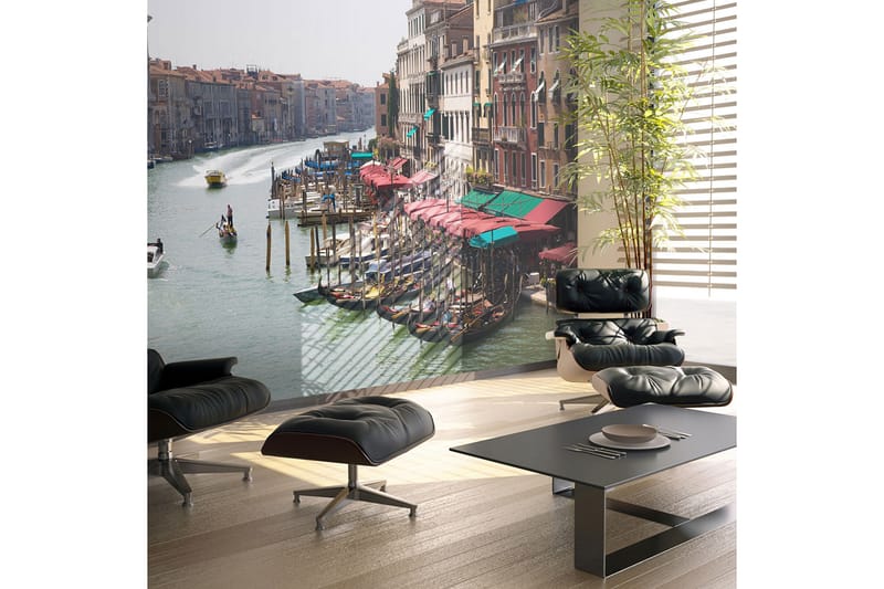 Fototapet The Grand Canal Venedig Italien 200x154 - Artgeist sp. z o. o. - Tapeter vardagsrum - Tapeter sovrum & sovrumstapet - Kökstapeter - Fototapet