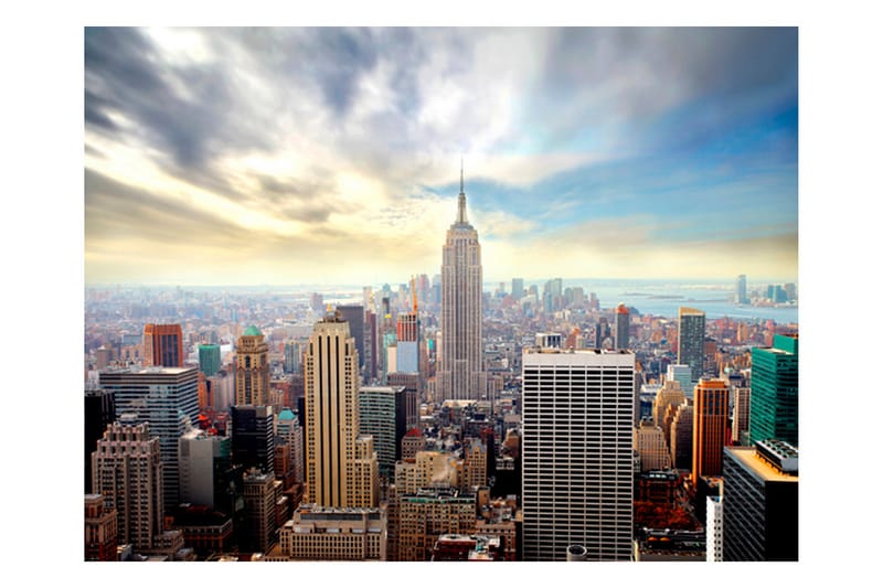 Fototapet View On Empire State Building NYC 200x154 - Artgeist sp. z o. o. - Tapeter vardagsrum - Fototapet - Kökstapeter - Tapeter sovrum & sovrumstapet