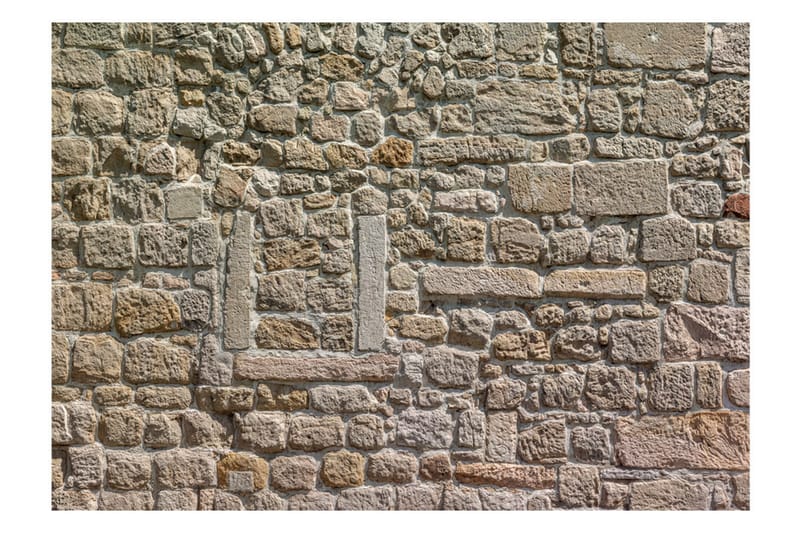 Fototapet Wall From Stones 300x210 - Artgeist sp. z o. o. - Tapeter vardagsrum - Fototapet - Kökstapeter - Tapeter sovrum & sovrumstapet